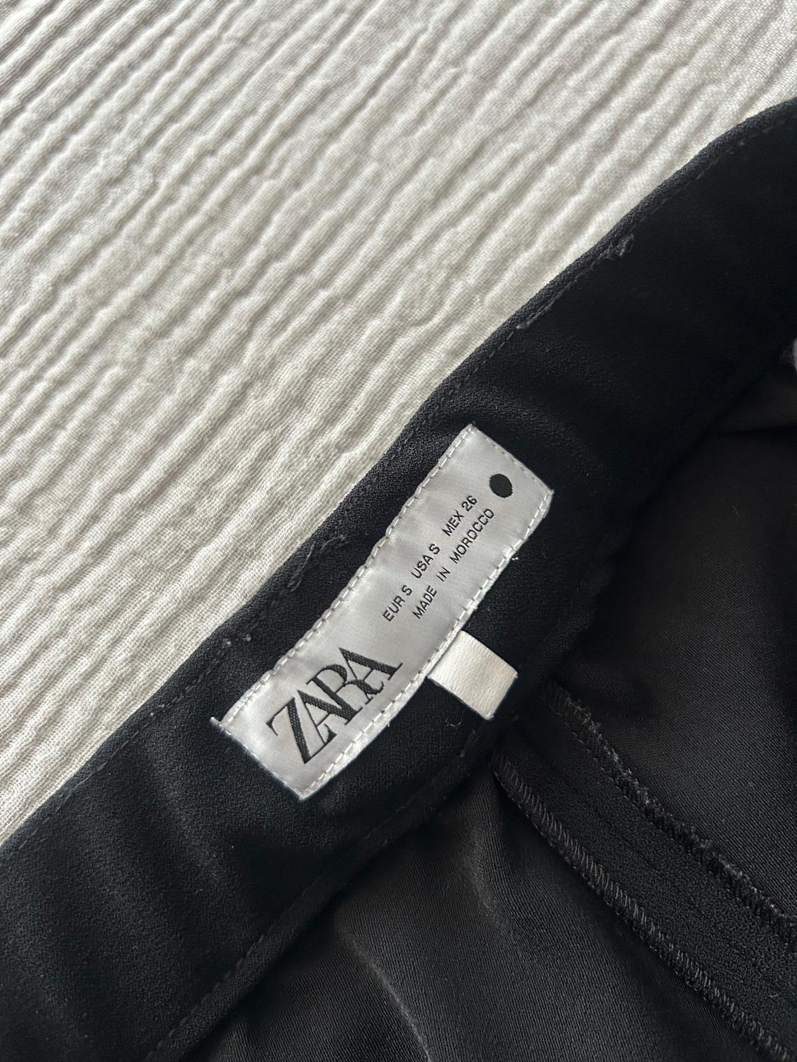 ZW COLLECTION STRAIGHT-FIT CROPPED TROUSERS - Image 5