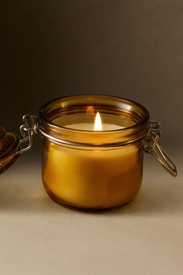 (120 G) CANDIED LEMON SCENTED CANDLE — Lemon 1