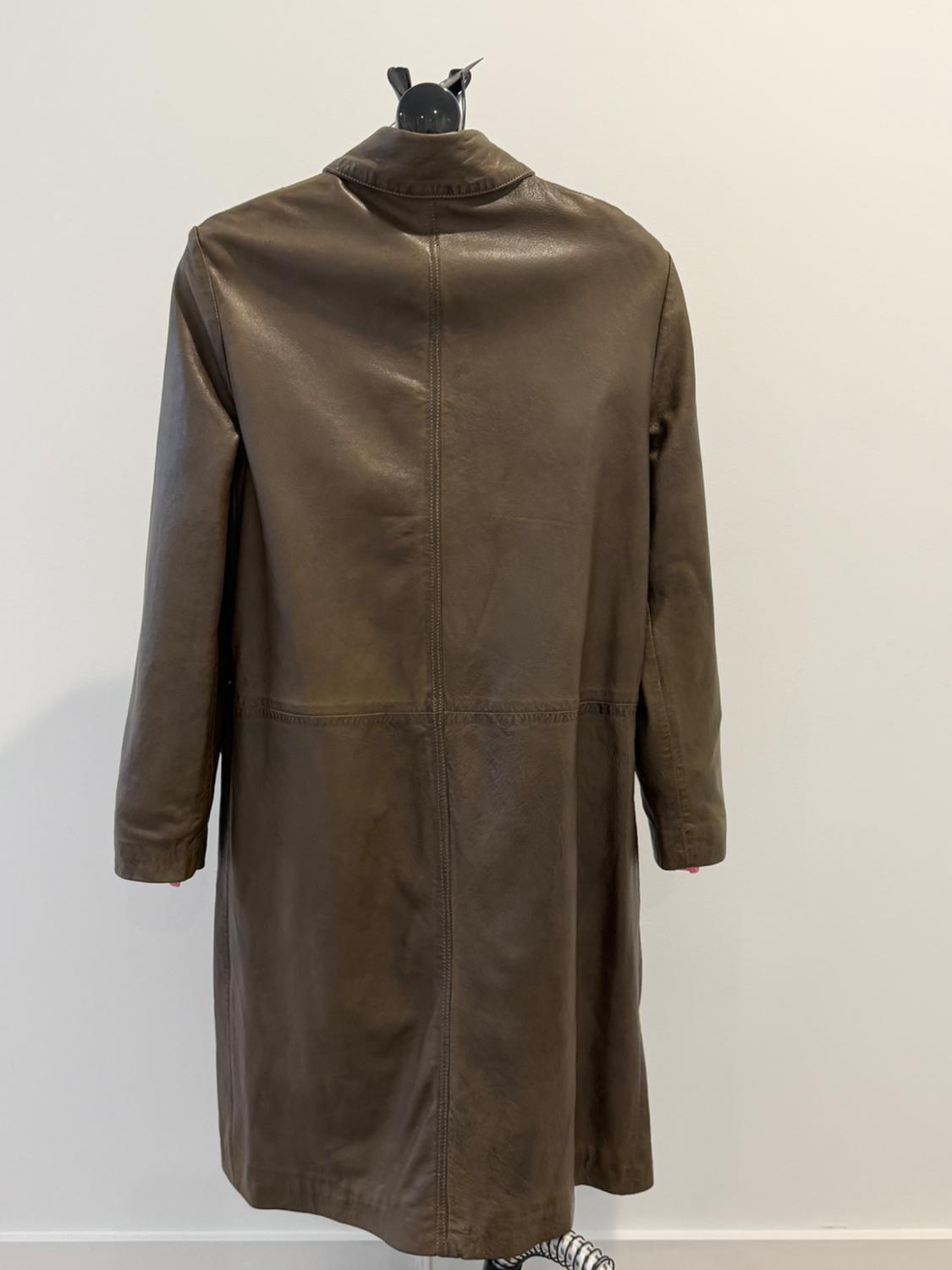 LONG POCKET COAT ZW LEATHER COLLECTION - Image 4
