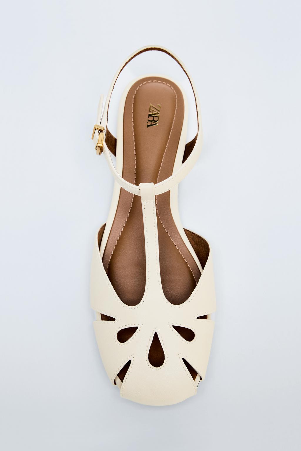 FLAT CAGE SANDALS