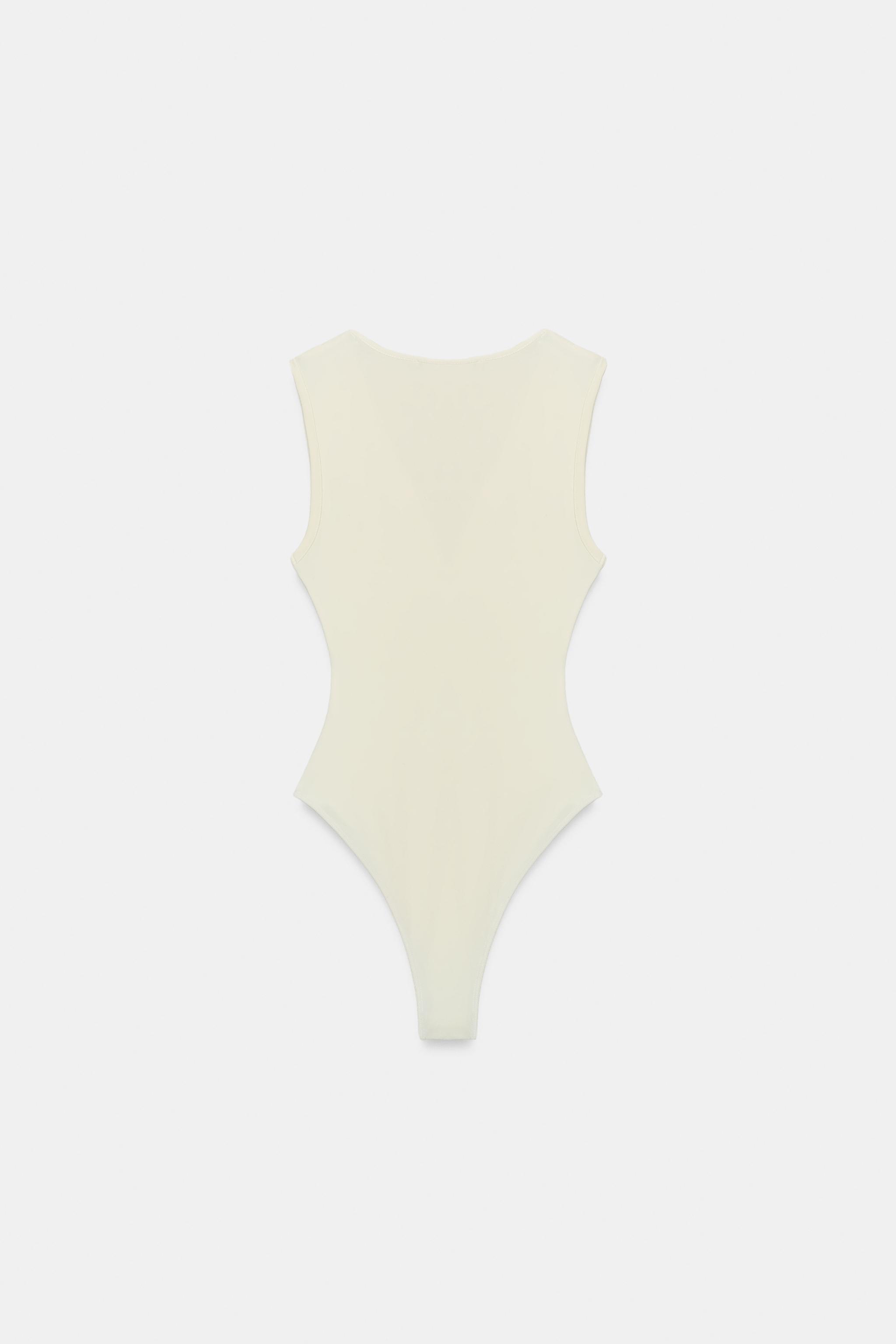 V YAKA VÜCUDA OTURAN BODY - Görsel 5