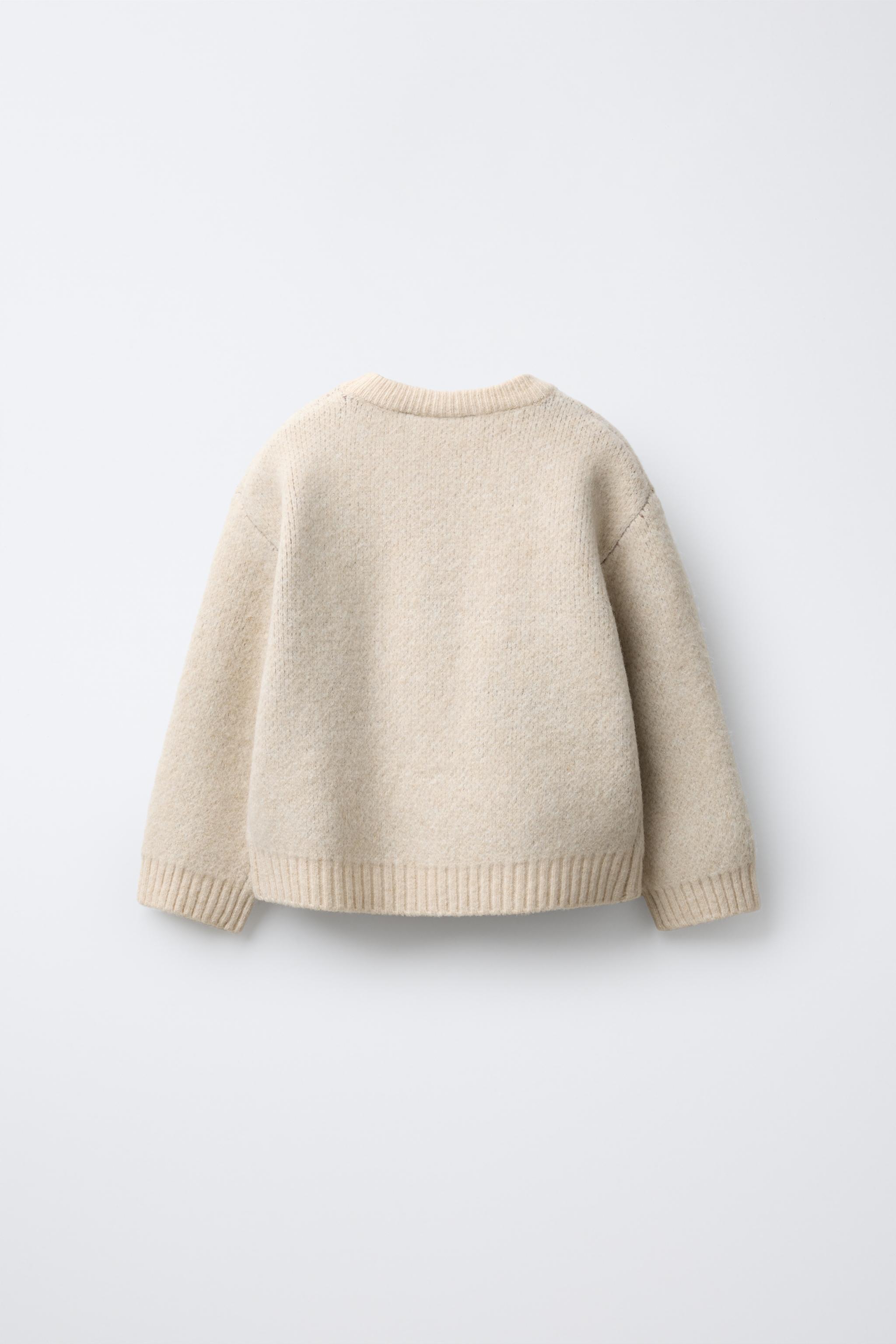 PULL EN MAILLE AVEC OURS