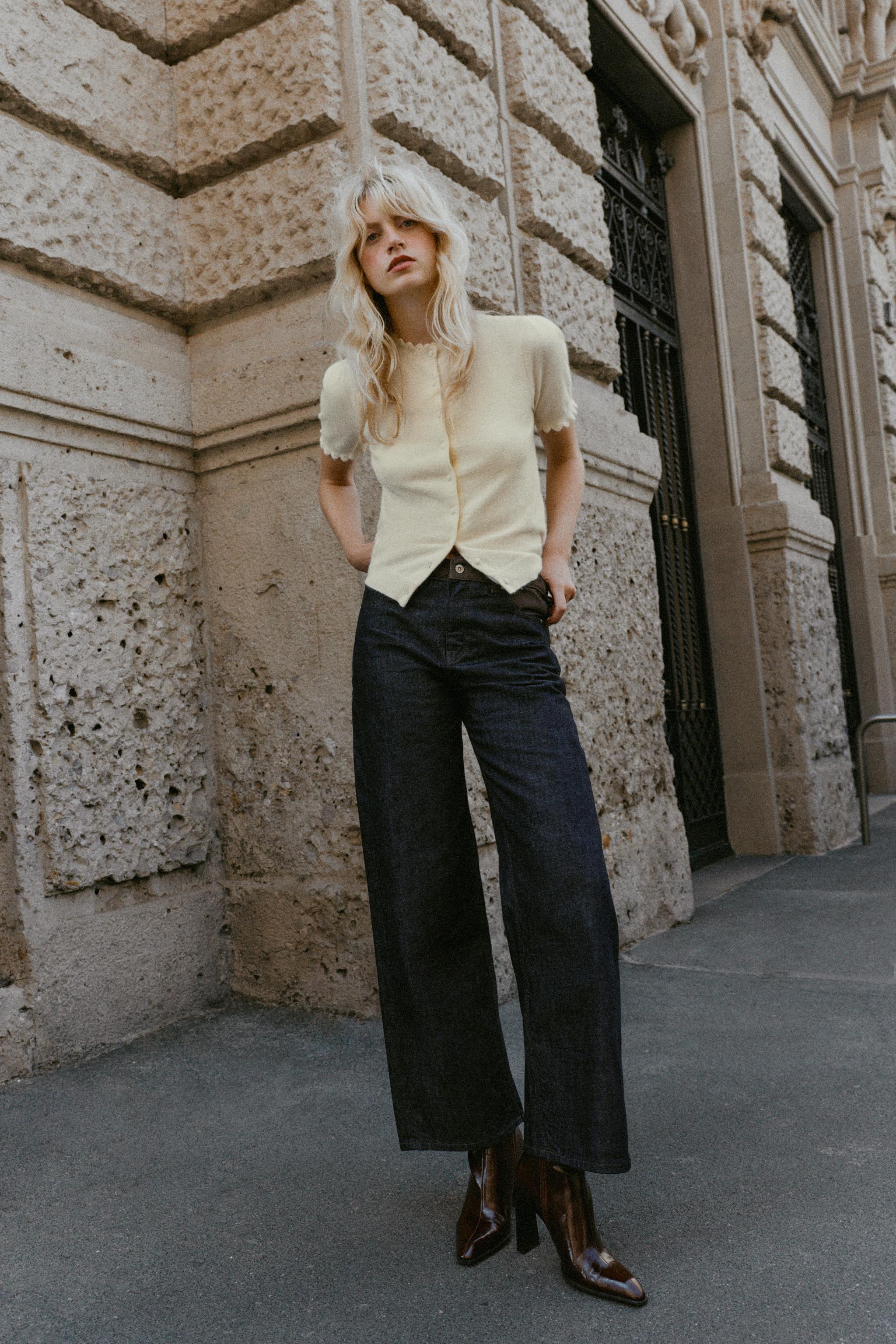 SHORT SLEEVE CARDIGAN