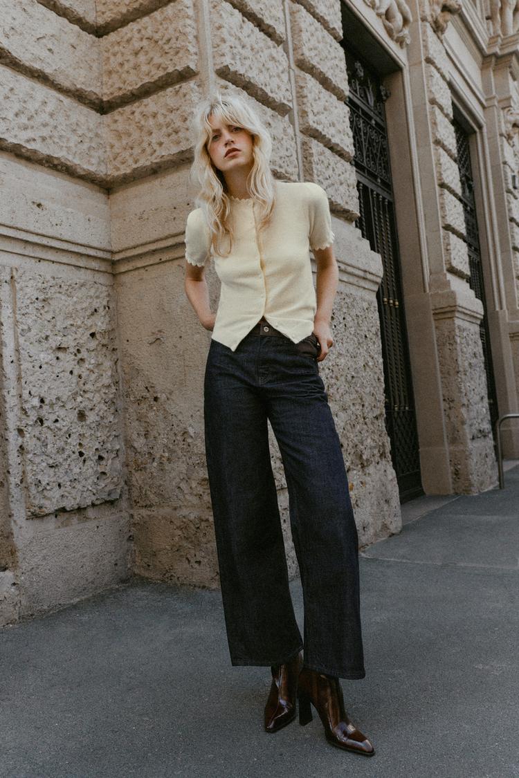 SHORT SLEEVE CARDIGAN