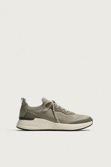 Zara SNEAKERS - Taupe Gray