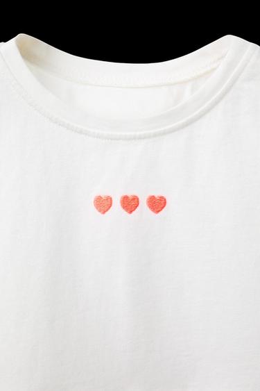 EMBROIDERED TEXTURED BLOUSE - White by Zara
