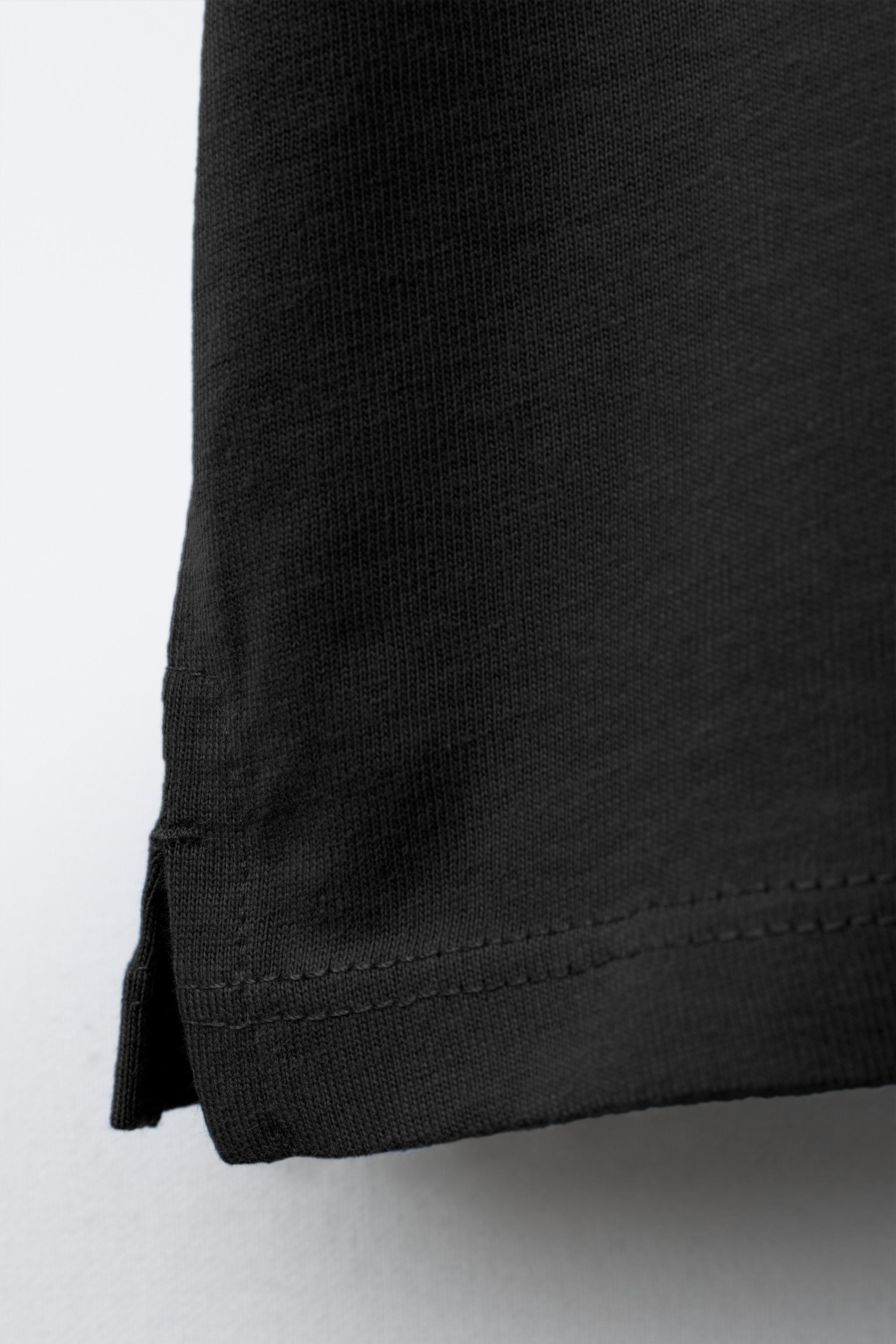Детские футболки Zara SOLID CREW NECK T-SHIRT — фото 4