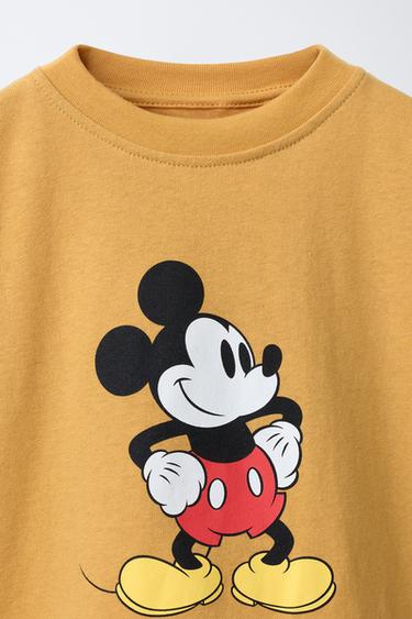 MICKEY MOUSE © DISNEY PRINTED T-SHIRT - Mustard by Zara - Image 2