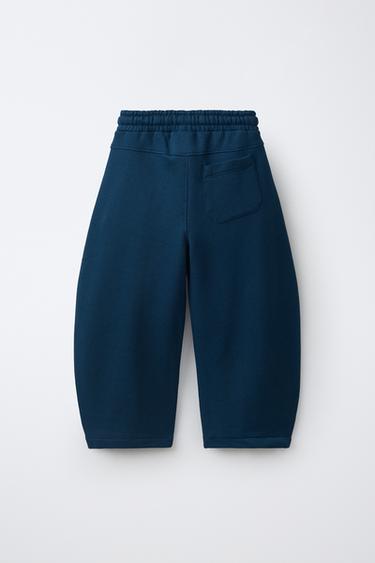 BARREL PLUSH PANTS — Light blue 2
