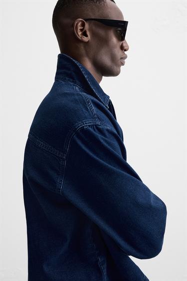 DENIM POLO SHIRT - Blue by Zara