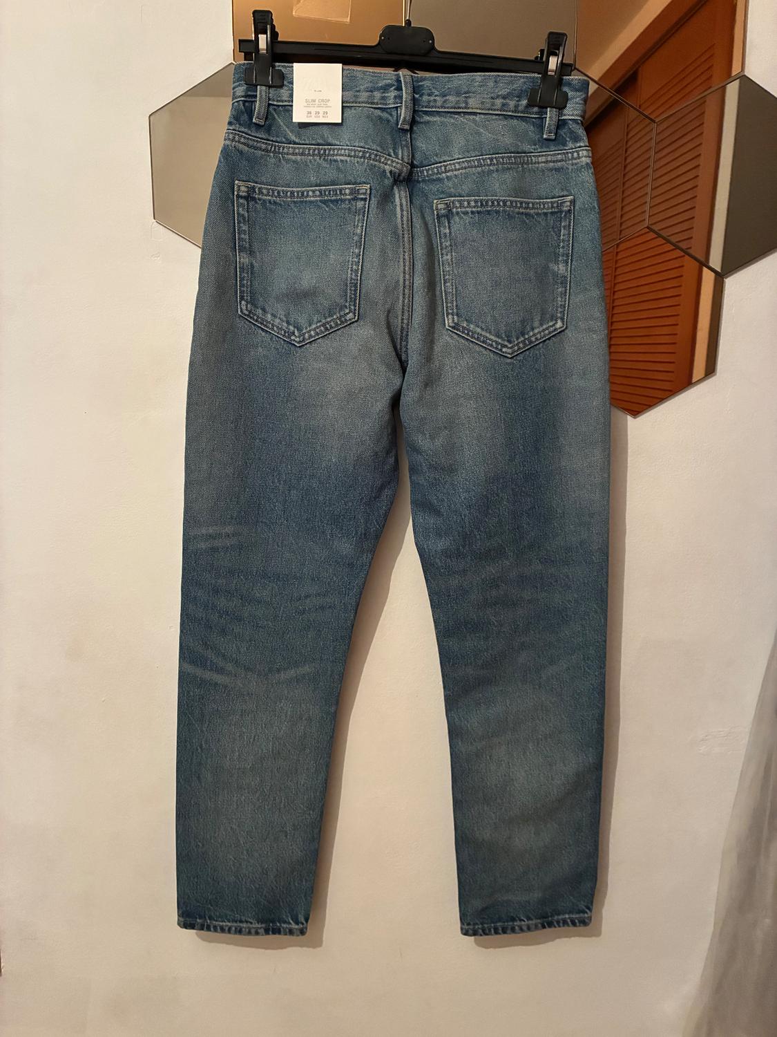 SLIM FIT CROPPED JEANS - Image 2