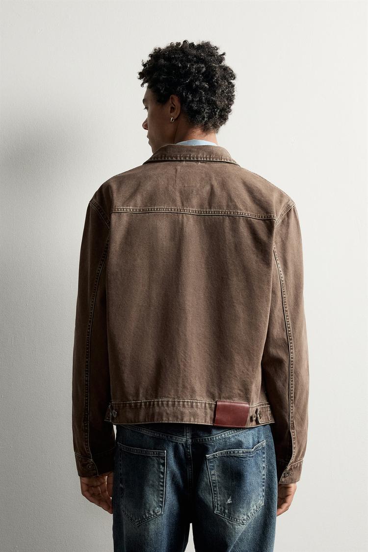 Chaqueta de mezclilla básica 3
