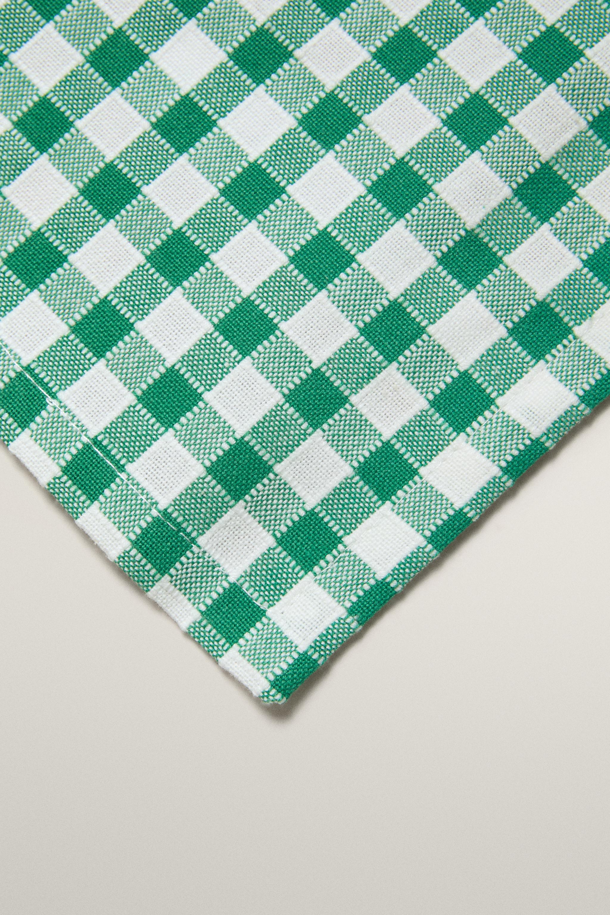 GINGHAM NAPKIN PACK (PACK OF 2)