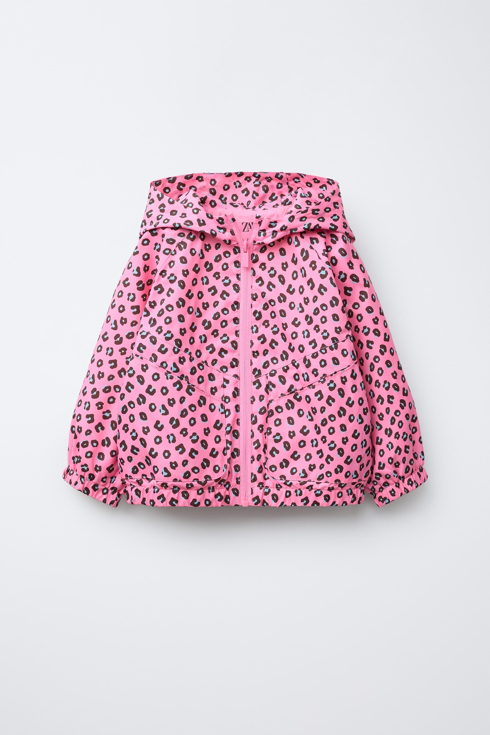 LIGHTWEIGHT ANIMAL PRINT RAINCOAT