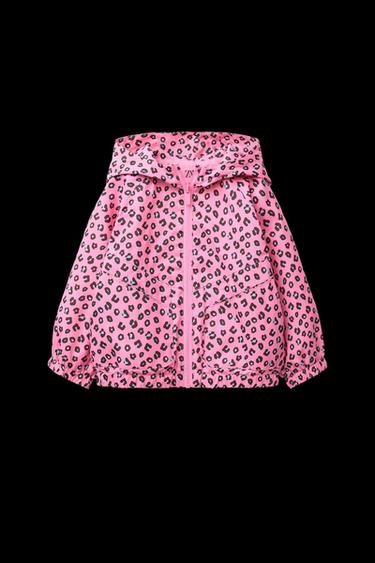 LEICHTER REGENMANTEL MIT ANIMAL-PRINT - Rosa von Zara