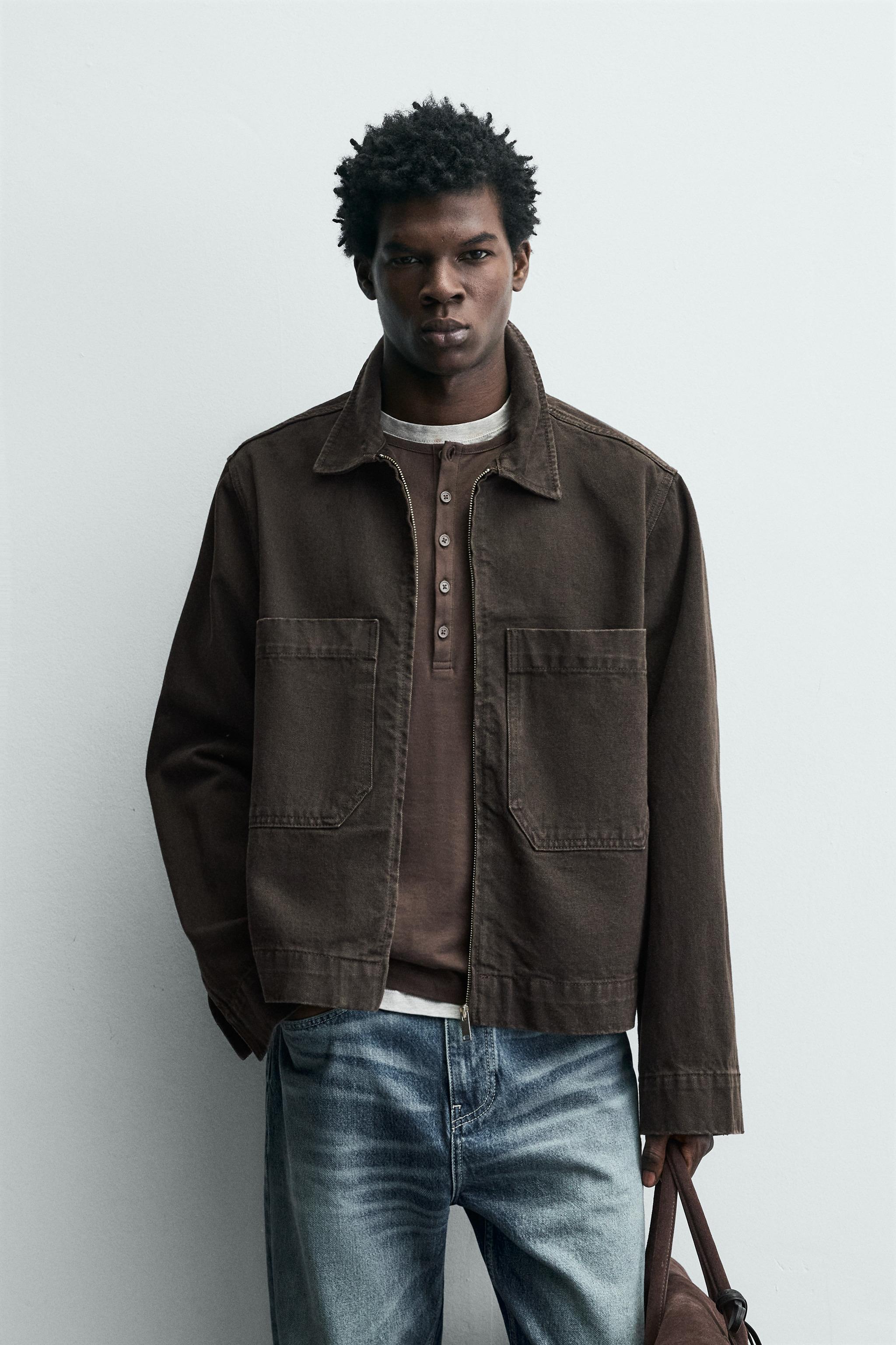 BLOUSON STRUCTURÉ À POCHES
