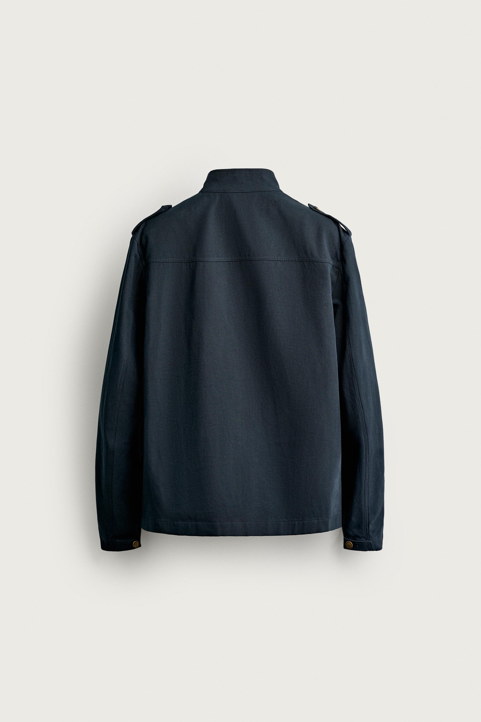 RELAXED FIT POCKET JACKET