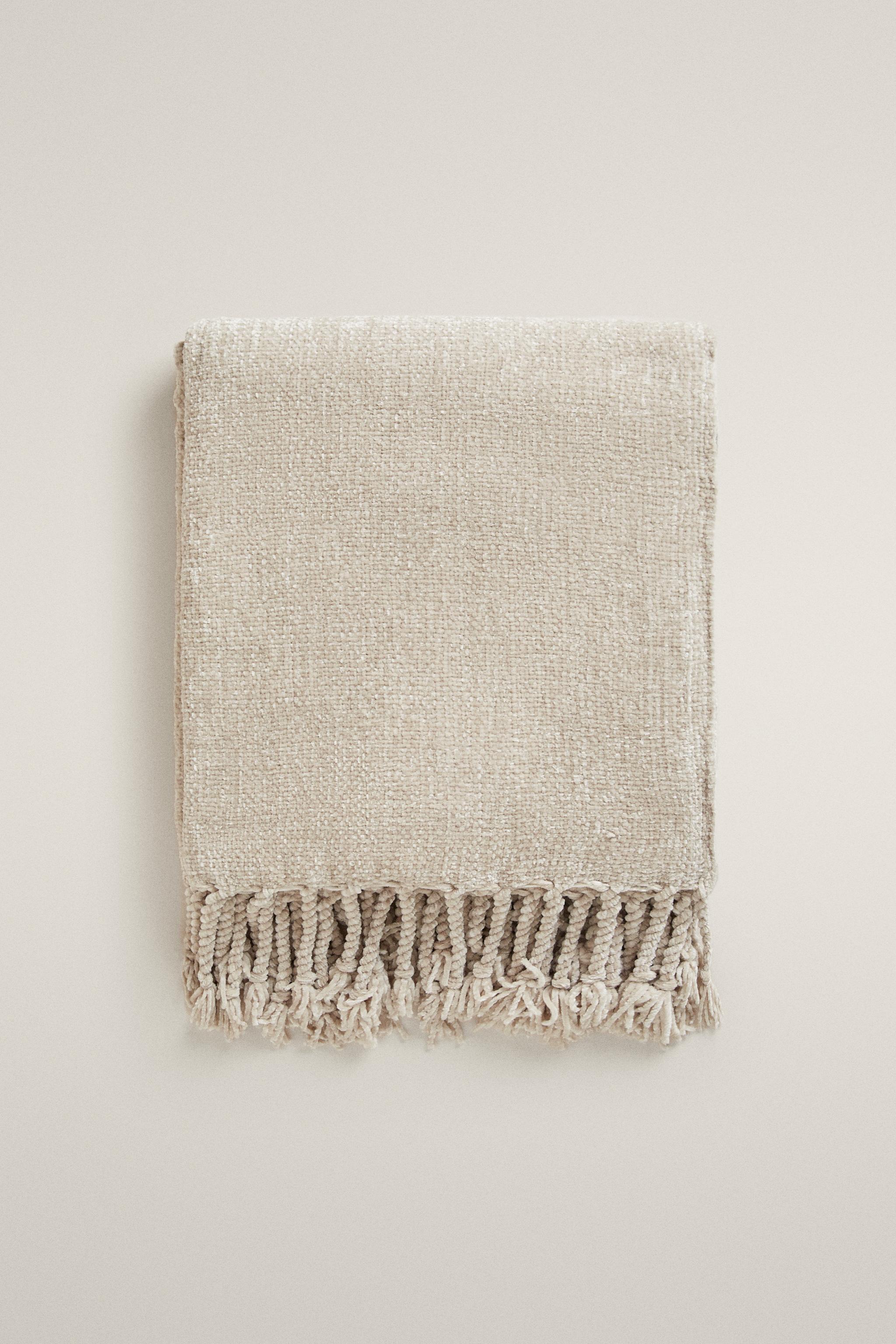 PLAID CHENILLE ÉPAISSE