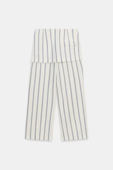 ZW COLLECTION STRIPED SARONG TROUSERS - striped by Zara - Image 7