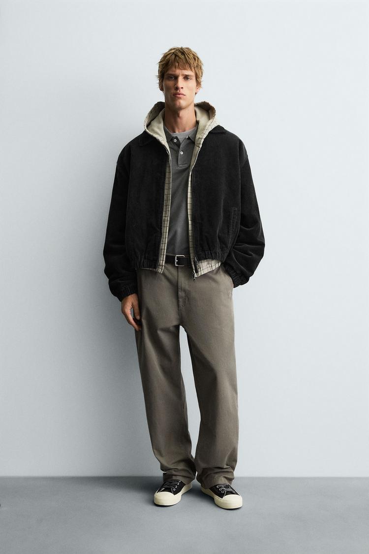 RELAXED FIT CORDUROY JACKET