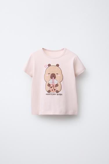 1 1/2-6 YEARS/ CAPYBARA CAPYFUN © PYJAMAS - Pink by Zara - Image 1