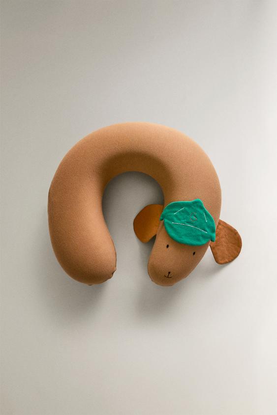 REISEKISSEN FÜR KINDER MIT HUNDEDESIGN - Braun von Zara - Bild 0