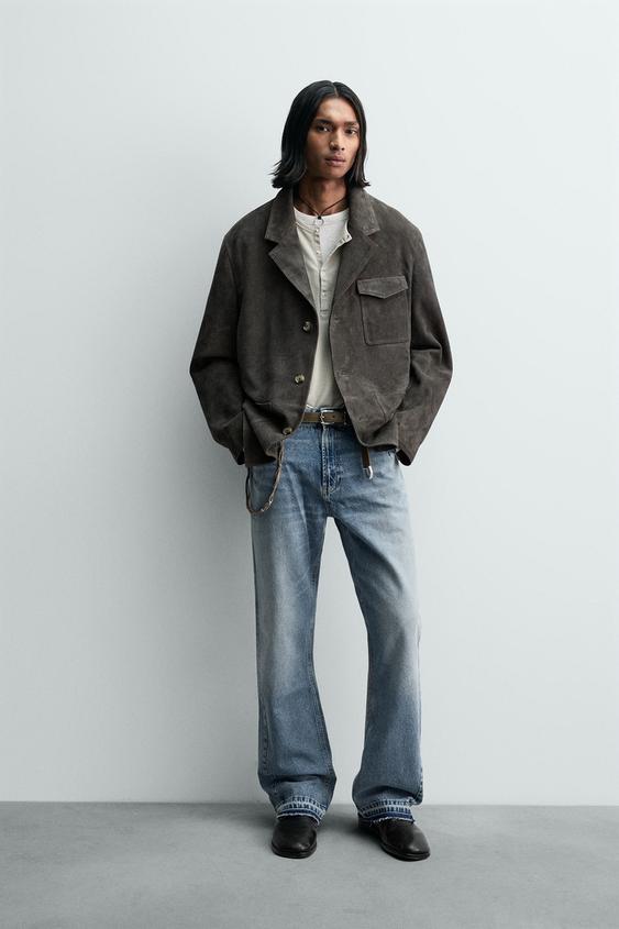 LIMITED EDITION SUEDE LEATHER BLAZER