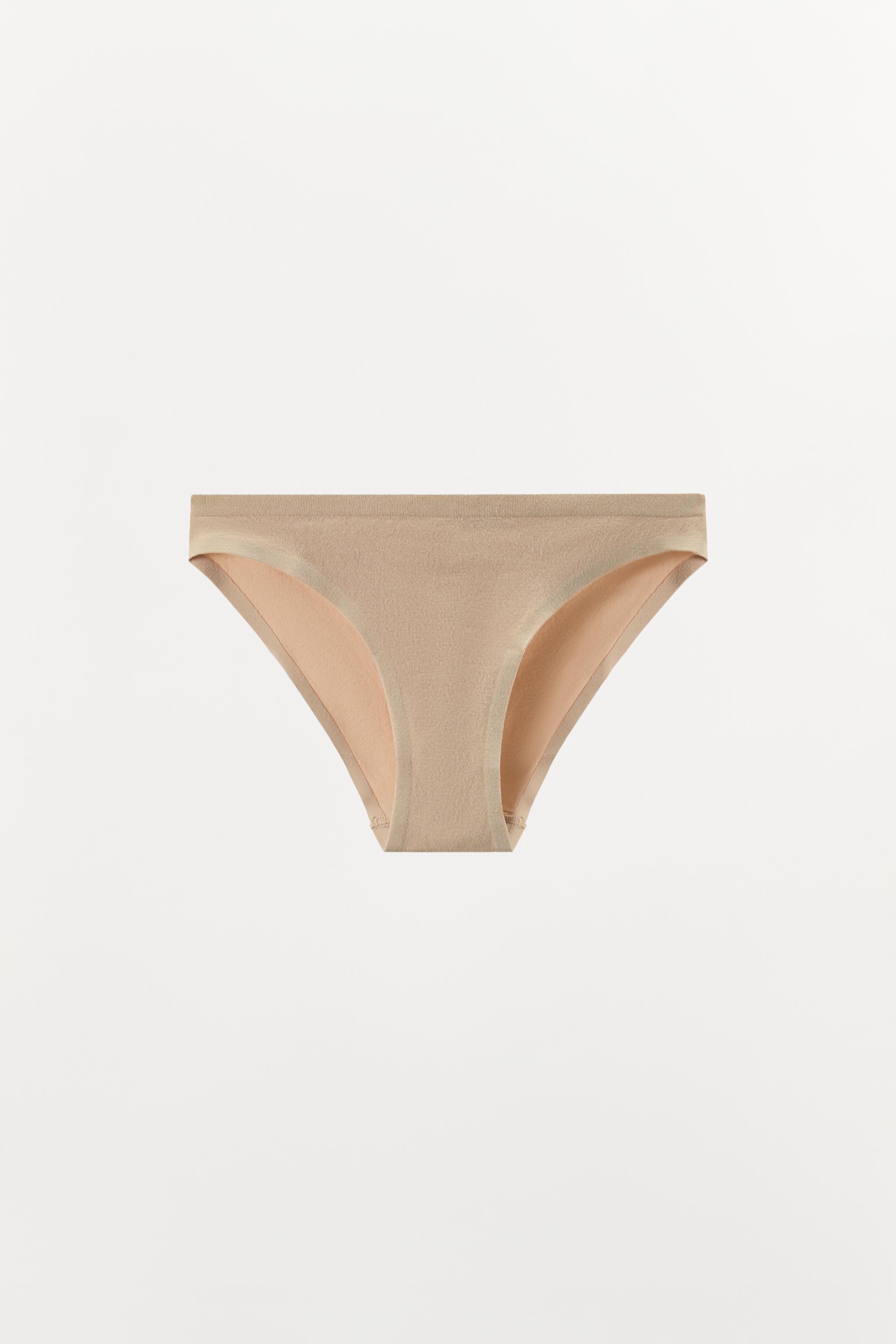 SEAMLESS PANTIES — Beige-pink