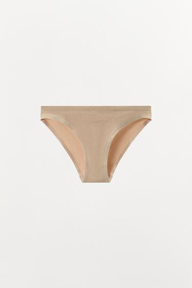 CULOTTE SANS COUTURES - rose poudré de Zara
