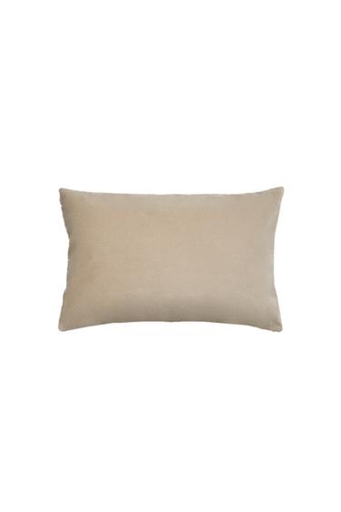 VELVET CUSHION COVER - Stone by Zara