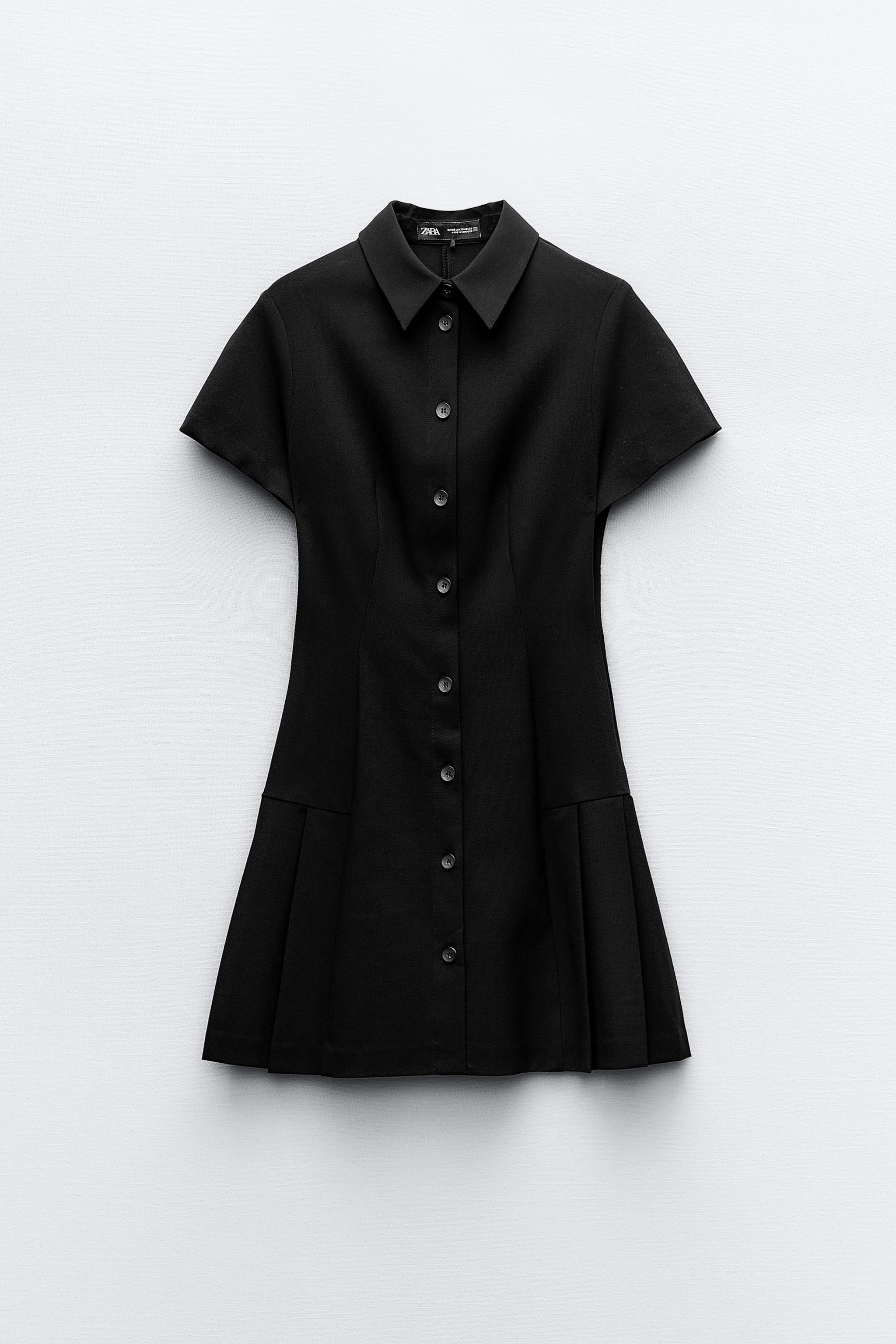 MINI SHIRT DRESS - Black | ZARA United States
