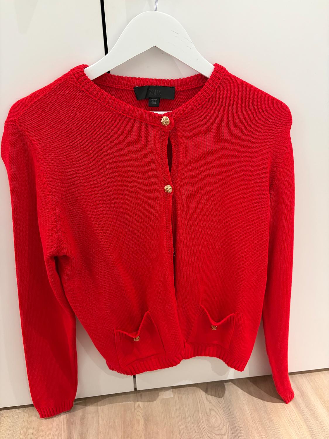 PLAIN KNIT CARDIGAN - Image 5