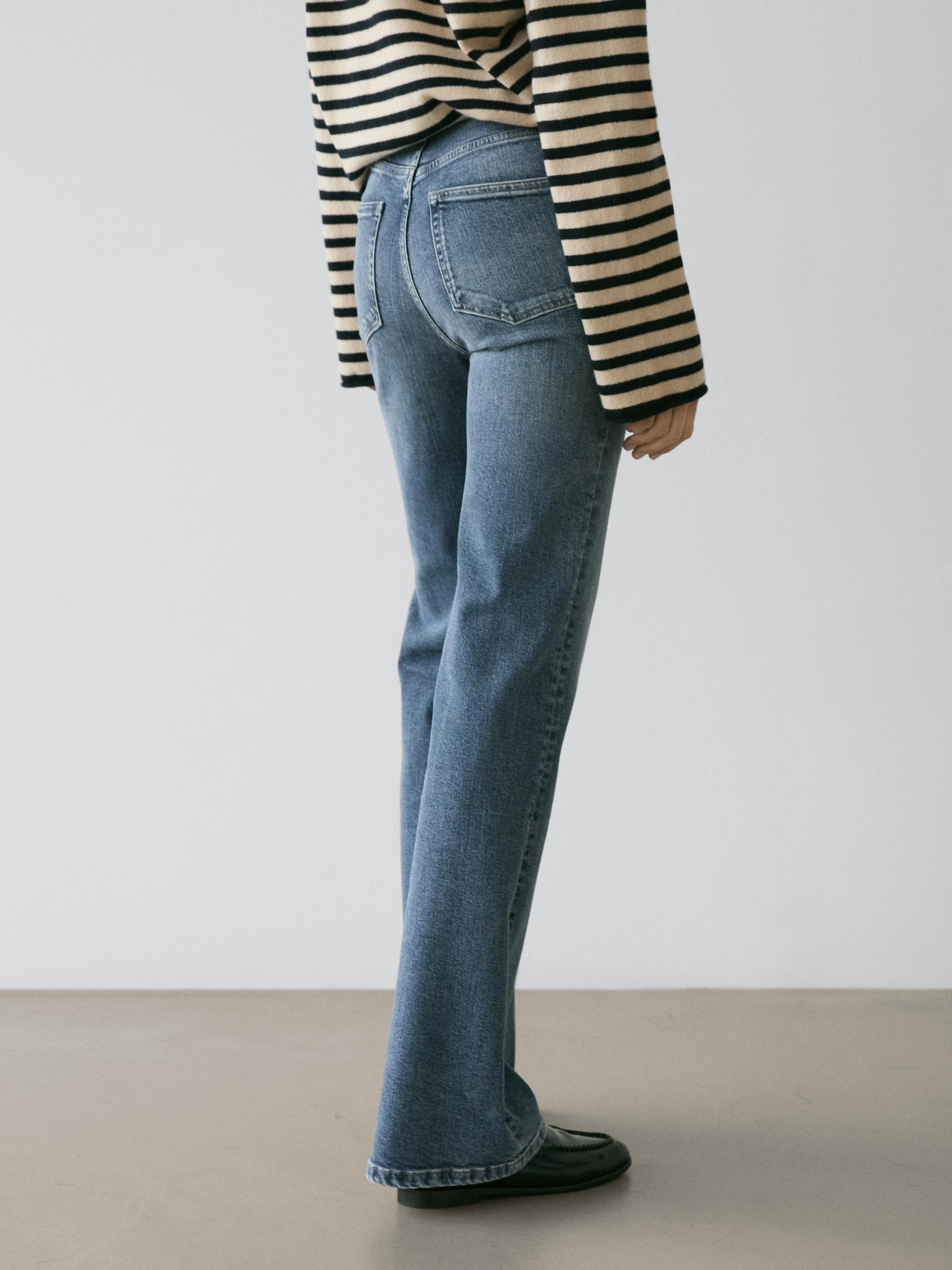 Skinny flare fit jeans