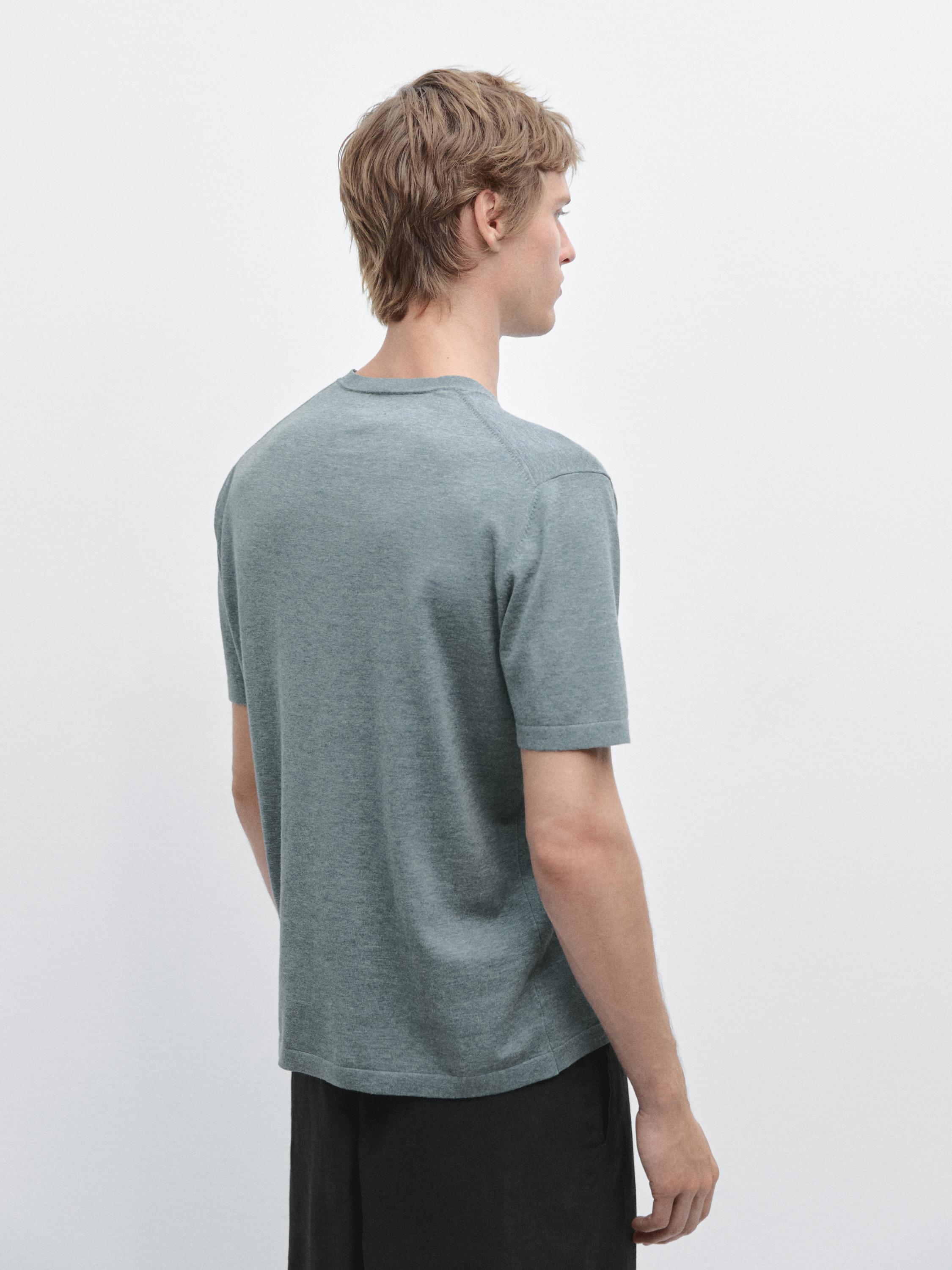 T-shirt en maille de coton