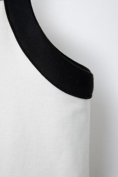 ROBE À NŒUD - Écru de Zara - Image 4