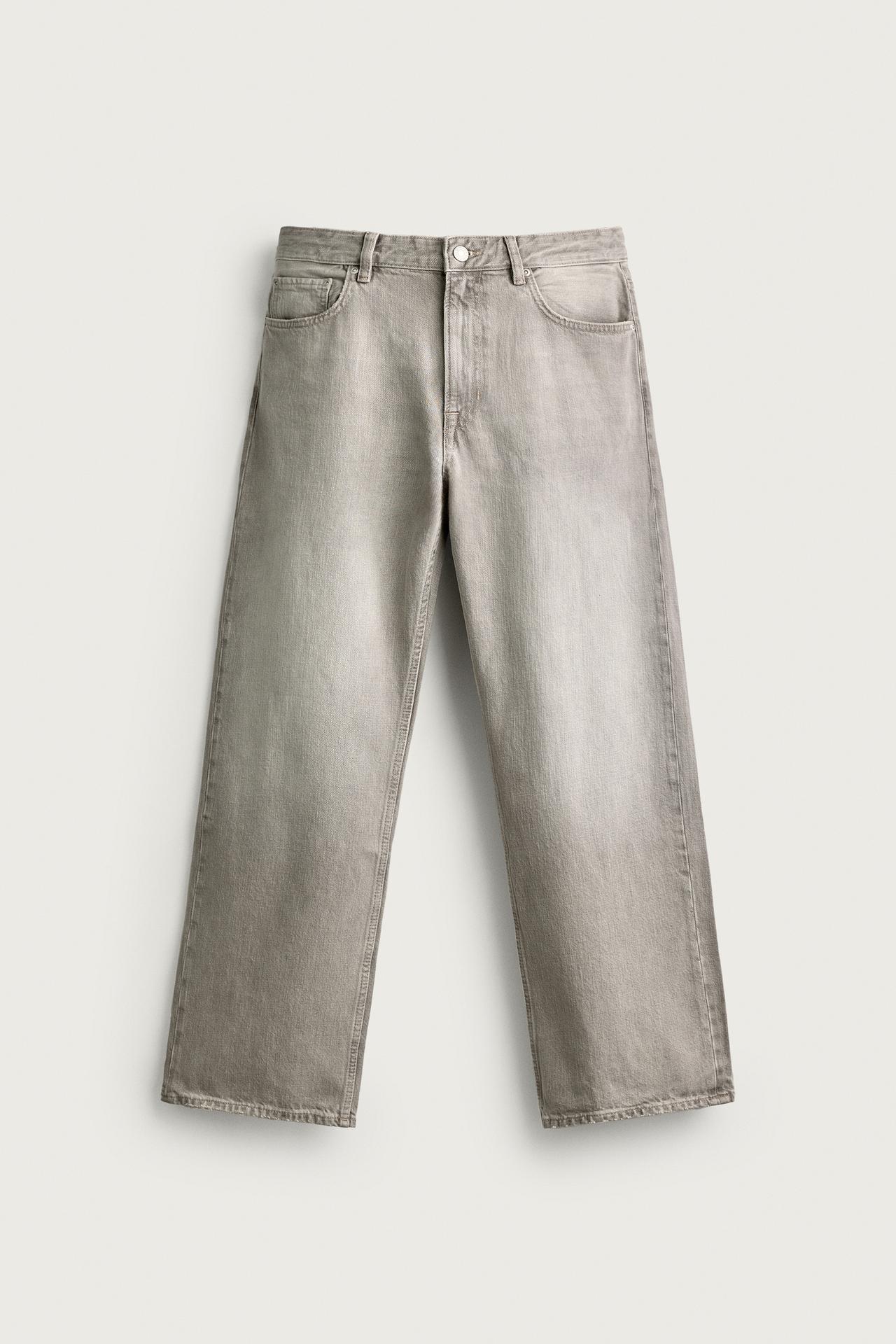 LOOSE FIT JEANS — Gray