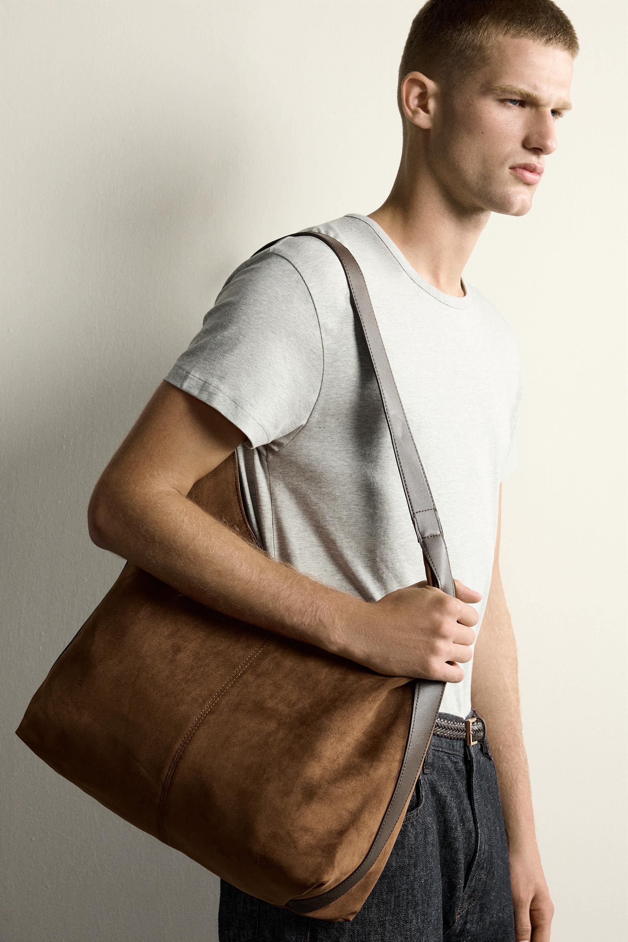 SMOOTH SHOPPER BAG - Tobacco Brown | ZARA United States