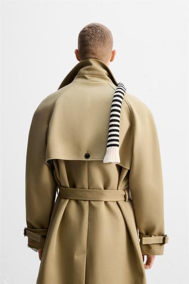 LIMITED EDITION RELAXED FIT TRENCH COAT - camel by Zara - Image 2