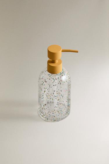 GLITTER RESIN SOAP DISPENSER - Multicoloured by Zara - Image 1