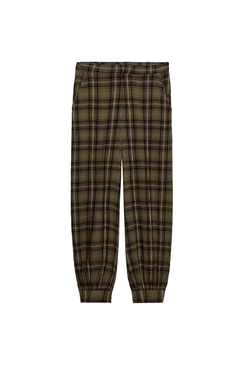 PLAID BALLOON PANTS - image 3