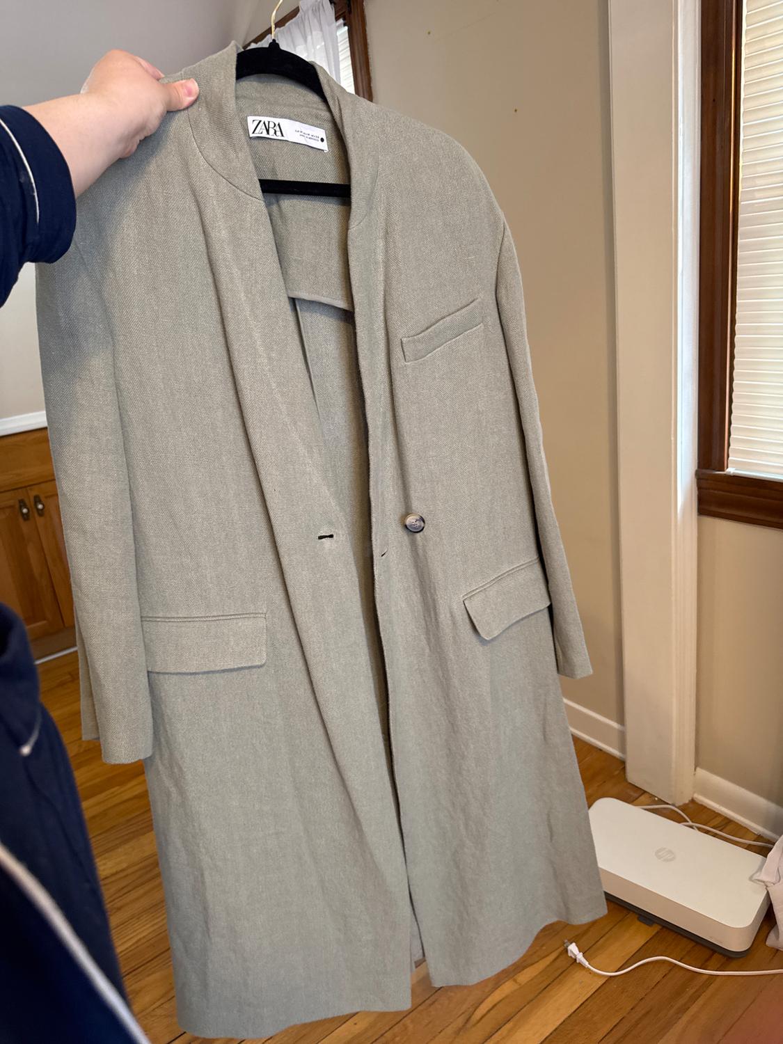 100 LINEN COAT - Image 9