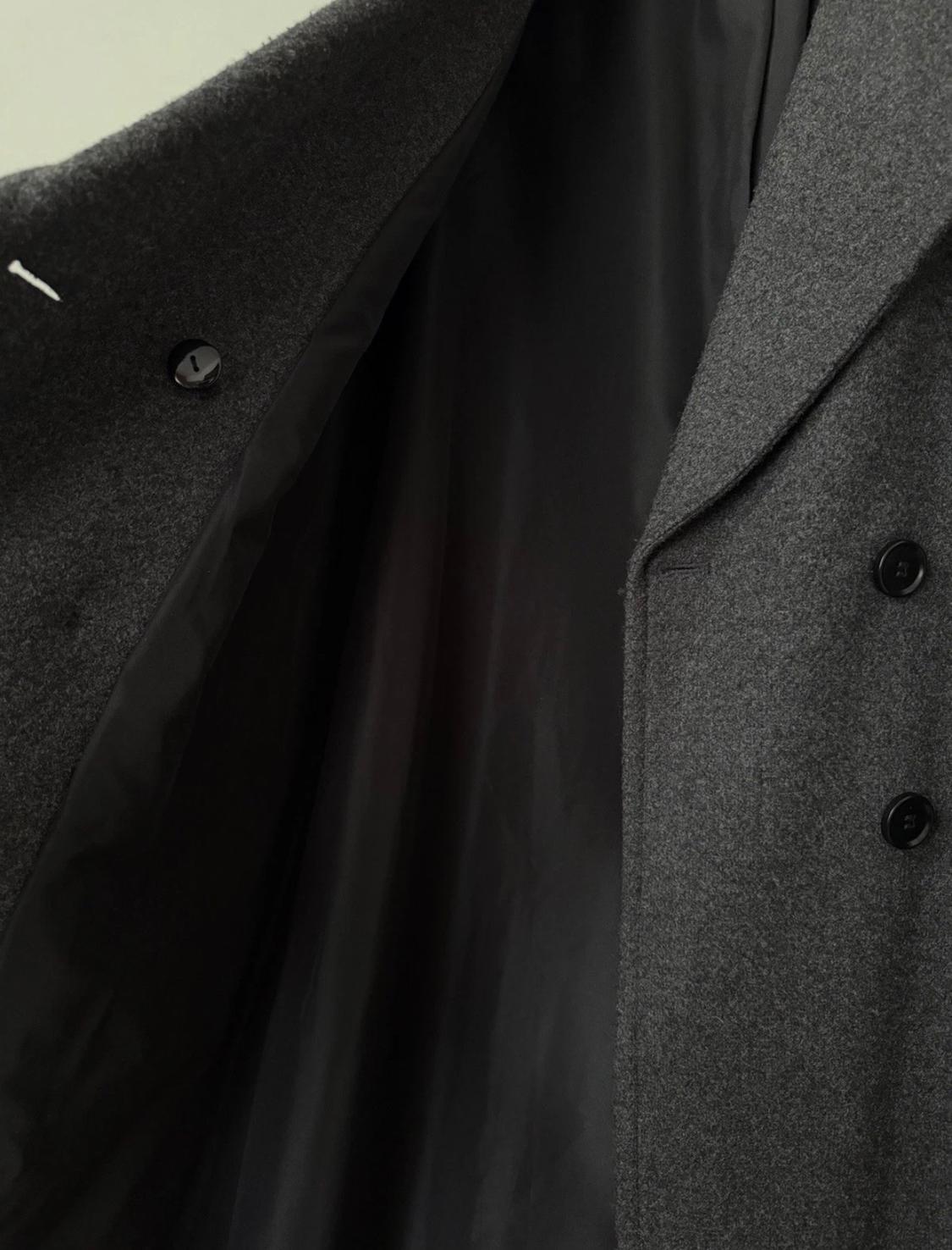 OVERSIZED DOUBLE-BREASTED COAT - Image 3