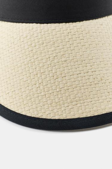 CONTRAST STRAP VISOR - Light beige by Zara - Image 1