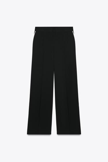 PANTALÓN VIVOS CONTRASTE - Negro de Zara