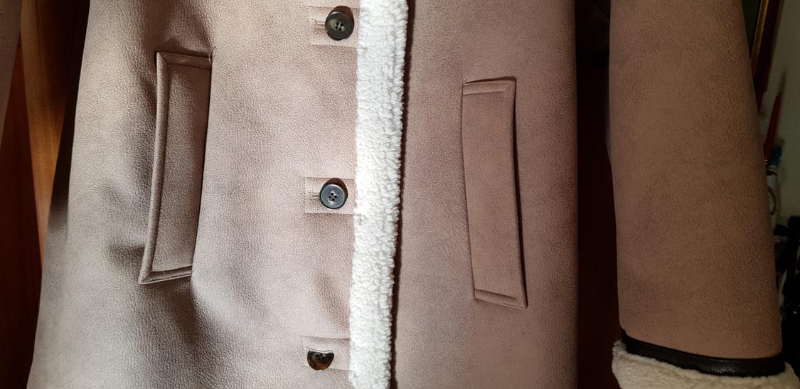 DOUBLE-FACED COAT WITH BUTTONS - Image 4