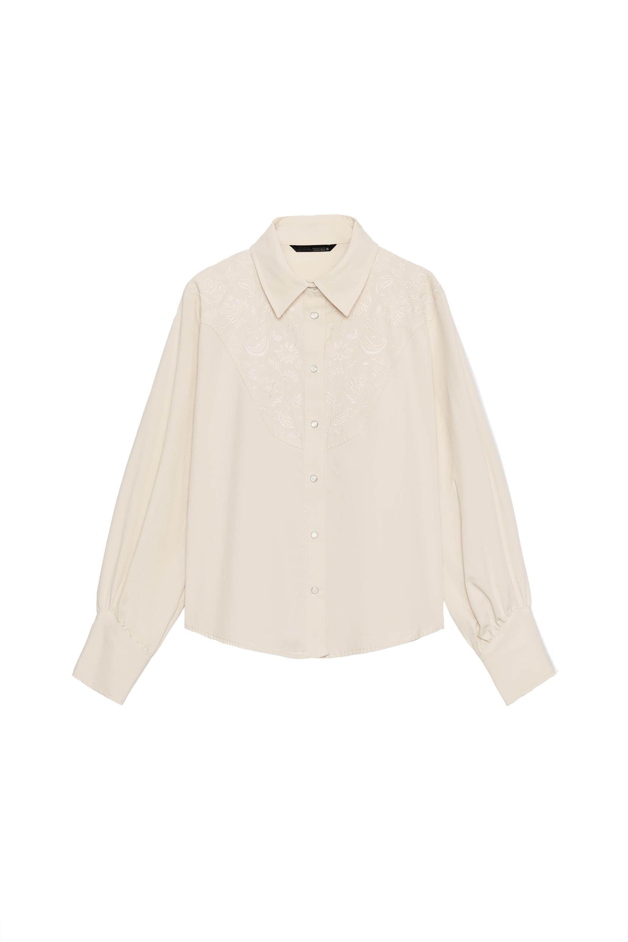 CAMISA BORDADOS FLORES
