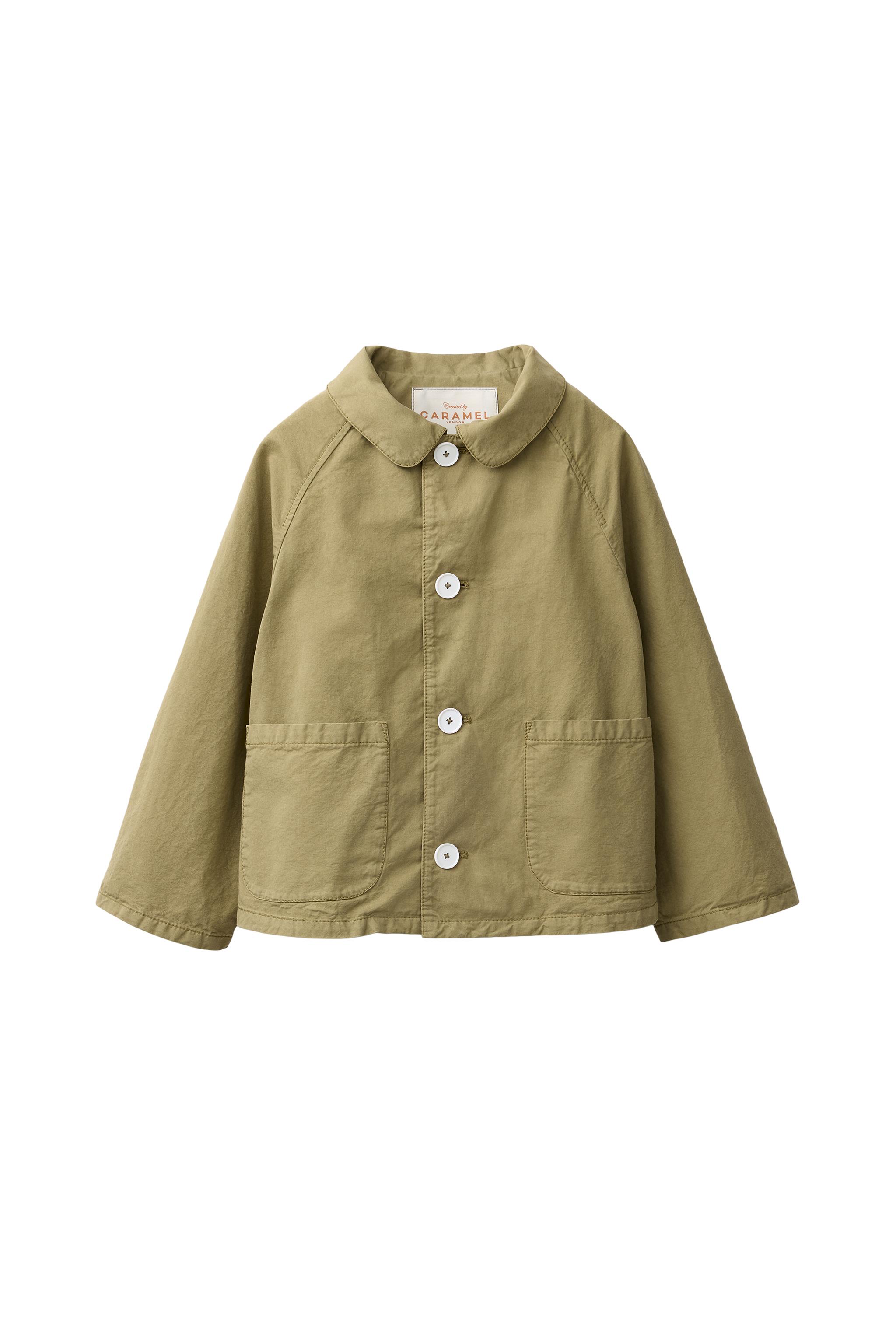 CREATED BY CARAMEL LONDON X ZARA クロップド丈トレンチコート