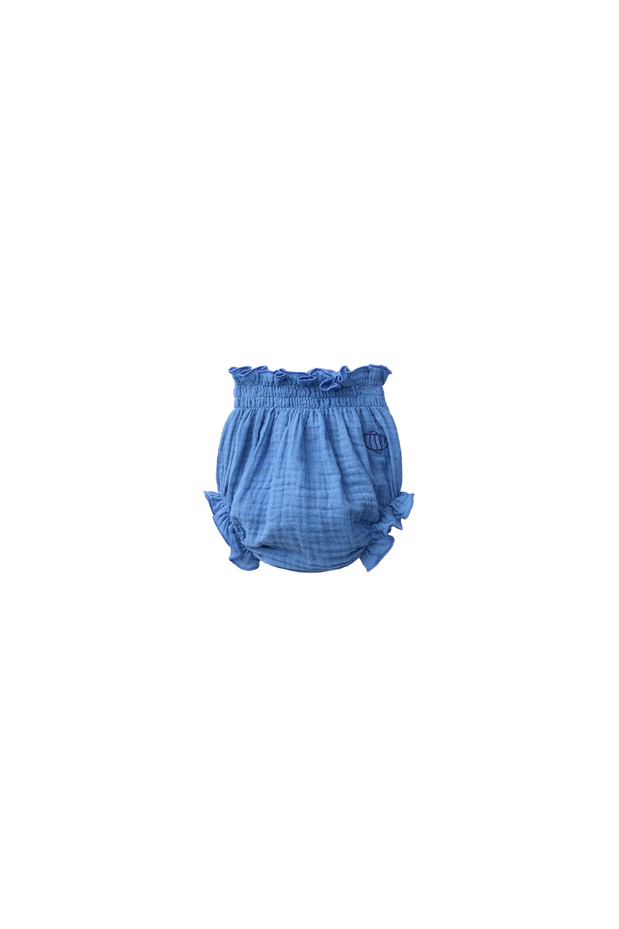 FISH EMBROIDERED BOTTOMS - Blue | ZARA United States