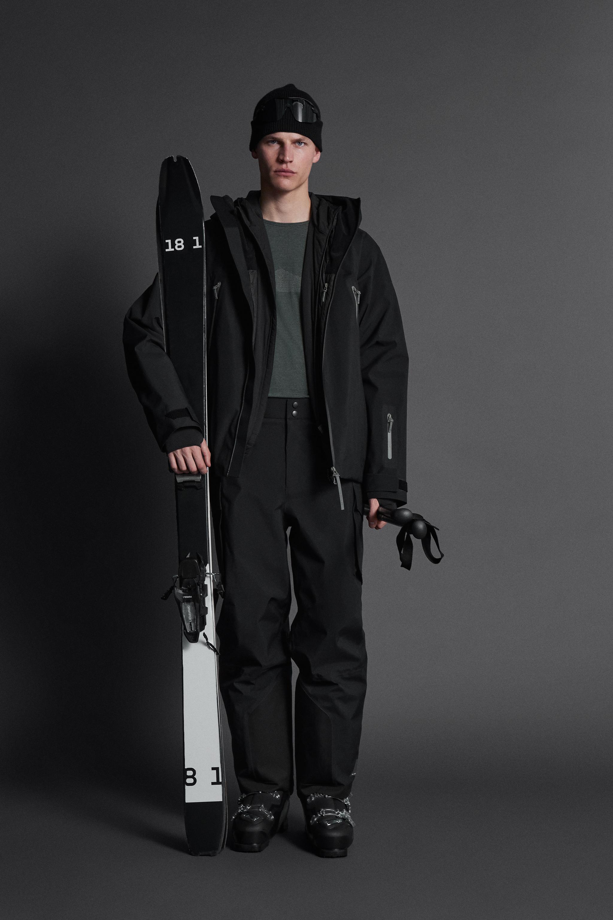 SKI COLLECTION RECCO® LOCATOR スキージャケット - ブラック