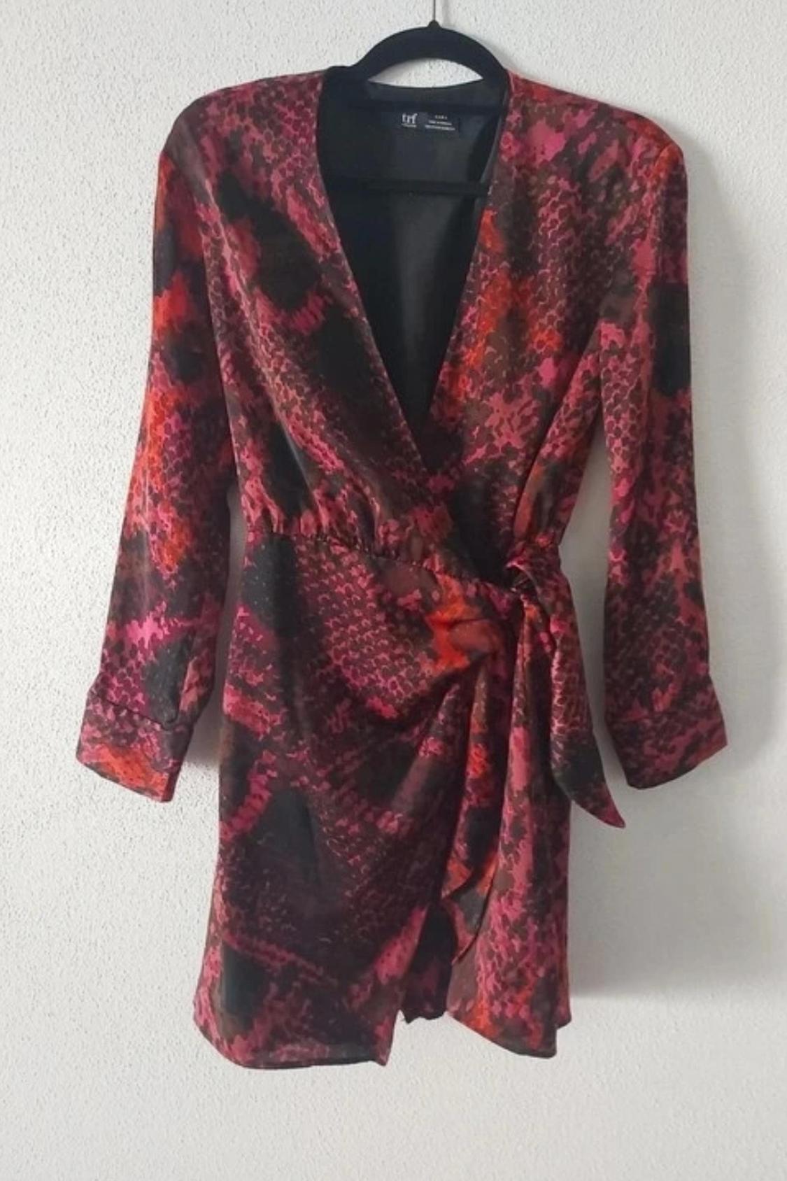 SNAKESKIN PRINT JUMPSUIT